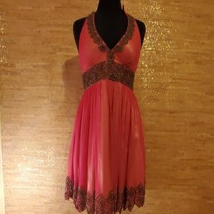 Adrianna Papell Silk Dress